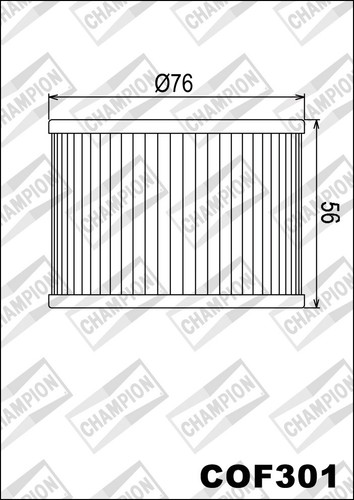 Cof301 filtro olio champion - cof301,