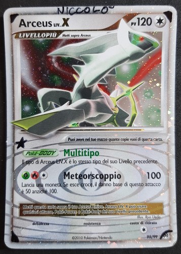 Arceus liv 99 - liv.x, 95/99