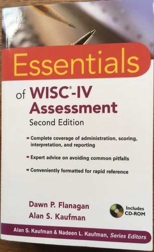 Essentials wisc iv - essentials, wisc-iv