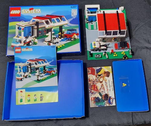 Lego 6397 gas wash - gas,