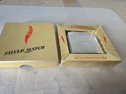 Briquet gaz silver match - à,