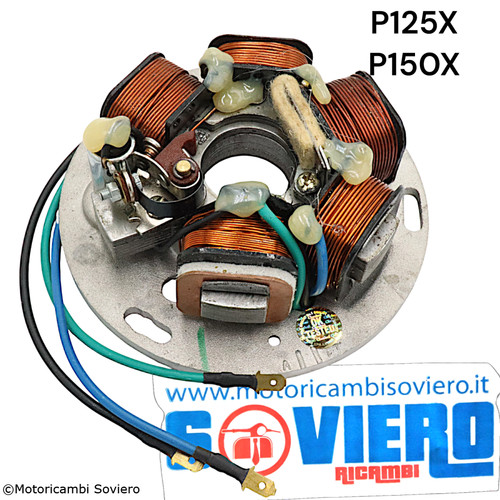 Statore bobine 12v fili - 5,