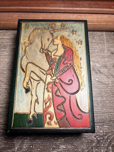 Scatola portagioie unicorno
