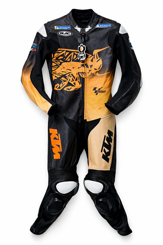 Tuta moto pelle su - tuta, in