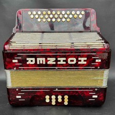 Fisarmonica vintage HohnerClub 235 CF 4 tasti voci fisarmonica melodeon