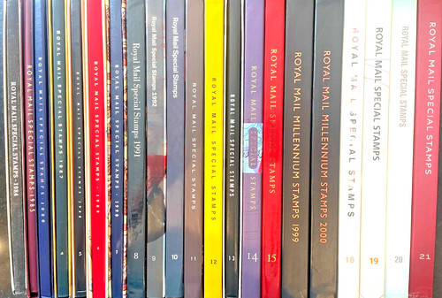 Libri annuali francobolli - , gb
