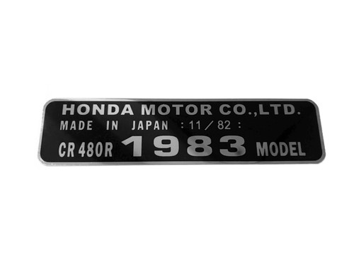Honda cr480r 1983 tutti - 1983,