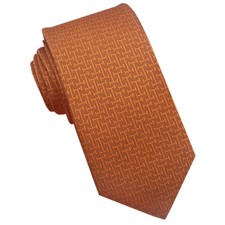 Cravatta uomo 7 cm trama barra