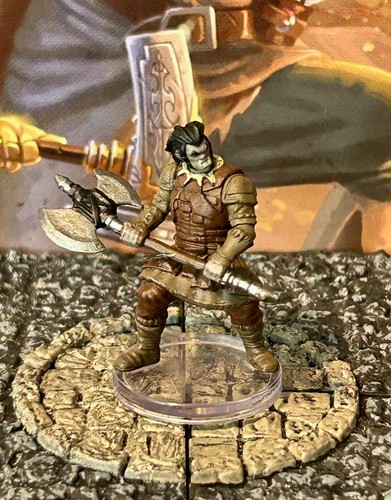 Orc berserker miniature - orc,