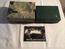 ROLEX SCATOLA E LIBRETTO IN ITALIANO GMT. MASTER 16750 16760 16753 OTTIMO STATO 