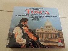 Puccini - Tosca (Malfitano, Domingo, Raimondi, Mehta) 2 Cd Teldec
