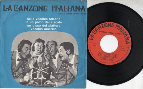 Quartetto cetra disco - cetra,