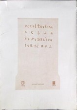 COSTITUZIONE DELLA REPUBBLICA