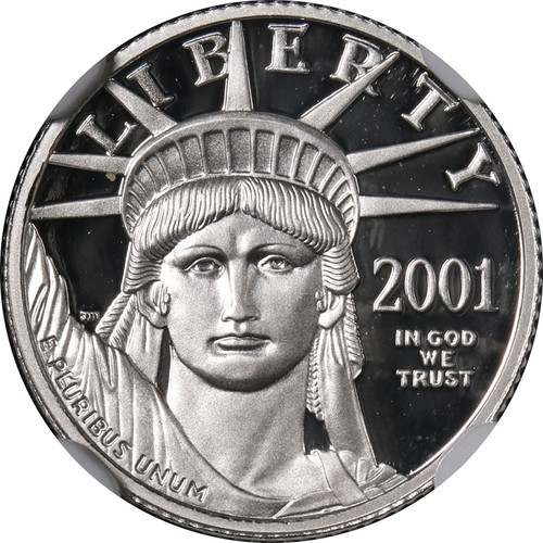 2001 platinum american eagle - platinum,
