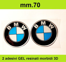 2 adesivi BMW GEL 70.mm