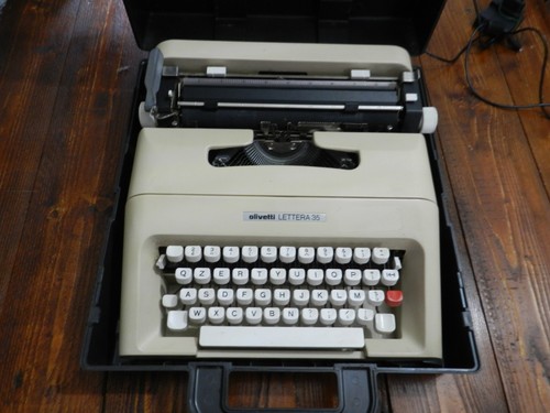 Macchina scrivere olivetti - macchina,
