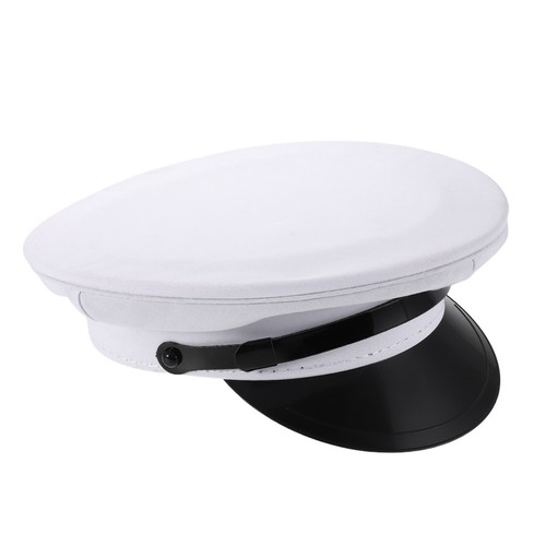 Berretto piatto bianco - ,