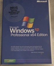Microsoft Windows XP Professional x64 Edition, interfaccia MUI inglese tedesco