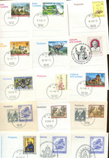 31 Ganzsachen Österreich o - aus 1982 - 1993   ( 28552 )