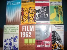 LOTTO DI 8 LIBRI – Ecologia Psicologia Biologia Cibernetica Cinema – Feltrinelli