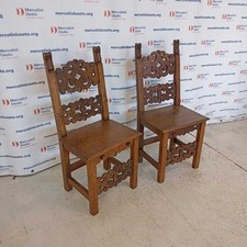 Coppia Sedie Antiche Stile