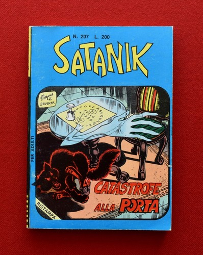 Satanik 207 prima - prima, edizione