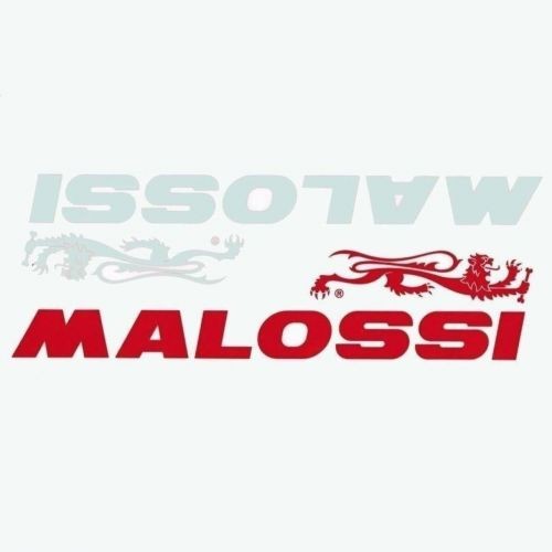 Adesivi malossi rosso - malossi, bianco