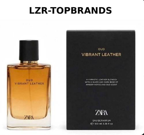 Zara oud vibrant leather 100ml - zara,