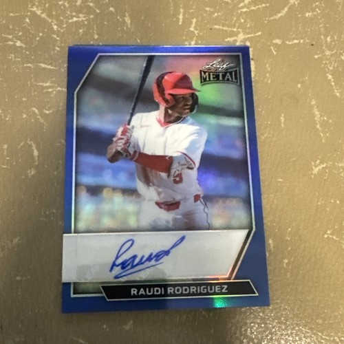 Baseball 2026 foglia metallo
