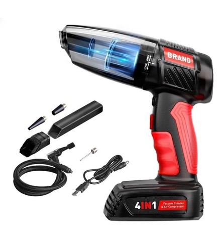 Aspirapolvere auto 4in1 - aspirapolvere,