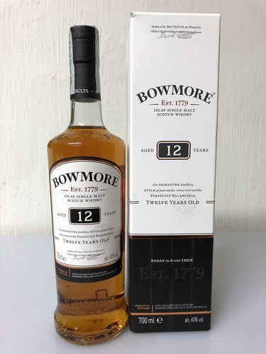 Bowmore 12yo islay single malt - bowmore,