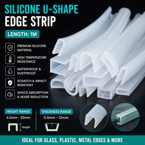 Striscia bordo silicone forma - silicone,
