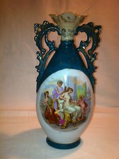 VASO IN PORCELLANA DEI PRIMI DEL'900 