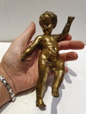 Antico bambinello in bronzo