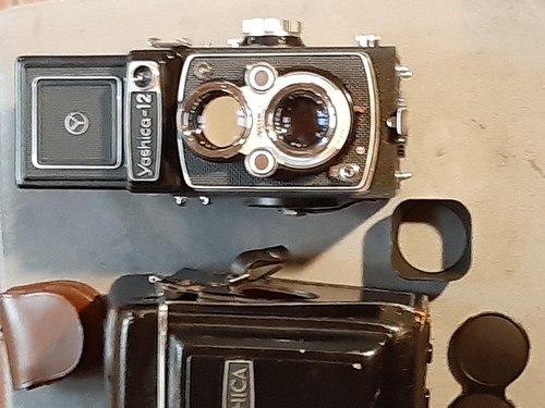 Yashica tlr fotocamera - 12,