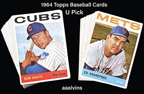 Carte baseball topps 1964 - carte,