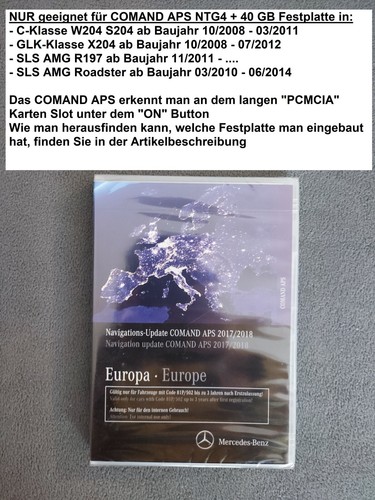 Dvd navigazione mercedes - dvd,