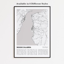 Stampa Mappa Città Reggio