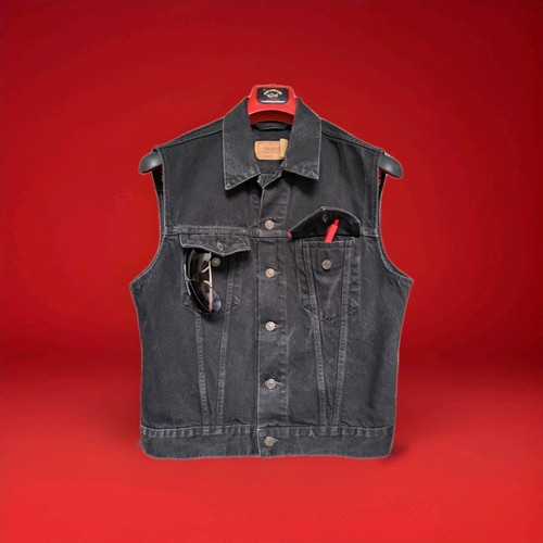 Gilet jeans levi - gilet,