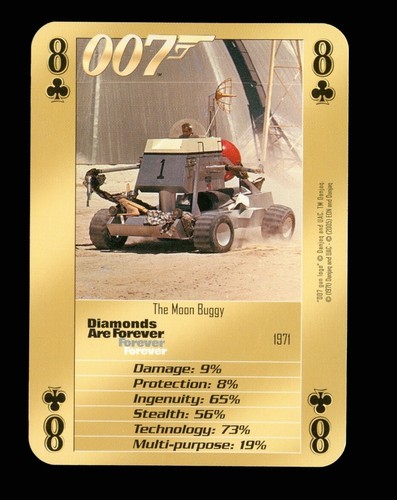 Playing card 007 - x, bonds