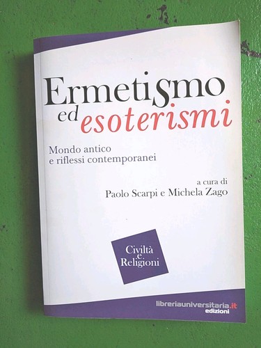 Paolo scarpi ermetismo - ermetismo, ed