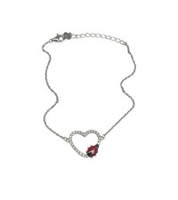 925 Silver Bracelet with Heart