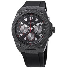 Orologio uomo usato GUESS COLLECTION W1048G2 nero misura polso 13~20 cm