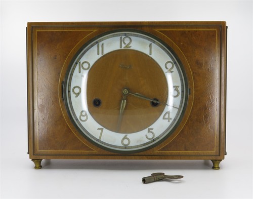 Orologio mantello legno - in,