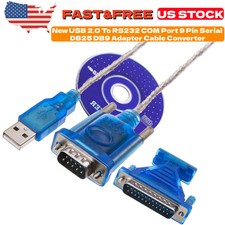 New USB 2.0 To RS232 COM Port