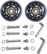 Rotelle Di Ricambio per Valigia, Ruote in Gomma, 75 Mm, per Trolley Samsonite Co