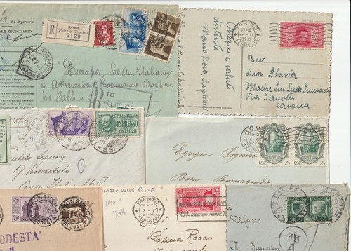 Storia postale lotto - postale,