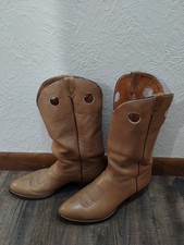 Stivali da cowboy beige