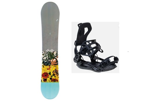 Set tavola donna - tavola, snowboard
