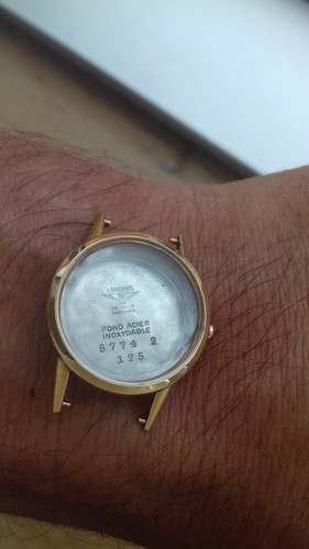 Longines 6774 plaque case - 6774,